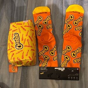 Orange Casual Socks